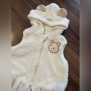 Disney Baby Fleece Vest – Cute Winnie the Pooh Style (3–6M)